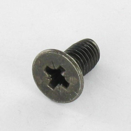 1 x Tornillo autorroscante cabeza fresada/testa svasat M4X10 Pozi PZ4 Acero cincado negro