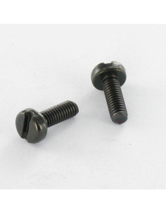 Tornillo metales cabeza cilíndrica ancha ranura M4X12...