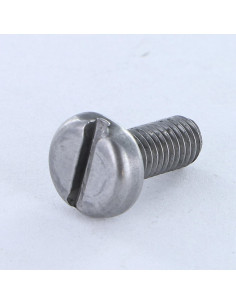 Tornillo metales cabeza cilíndrica ancha ranura M6X25...