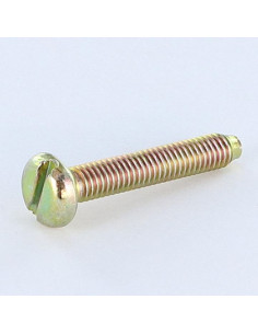 Tornillo metales cabeza cilíndrica ancha ranura M6X35 BP...