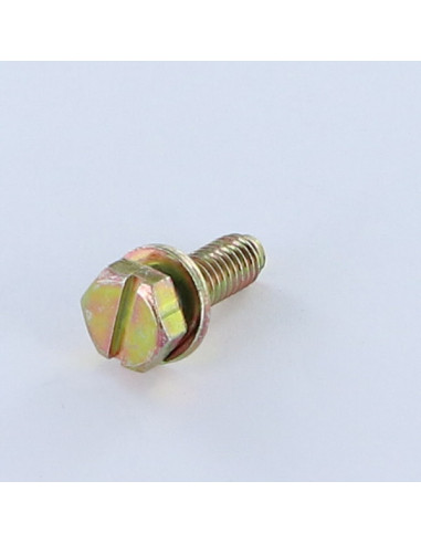 1 x Tornillo metales cabeza hexagonal ranura...