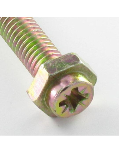 1 x Tornillo cassette cabeza hexagonal Pozi...