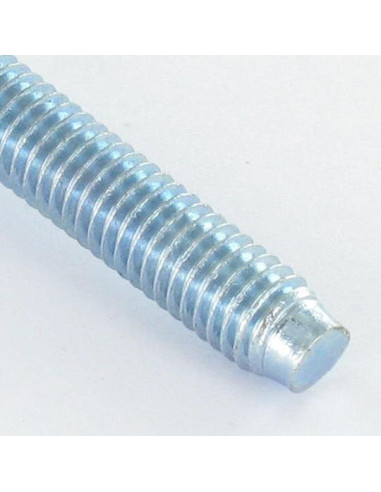 1 x Tornillo metales plano Pozi M6X35 punta...