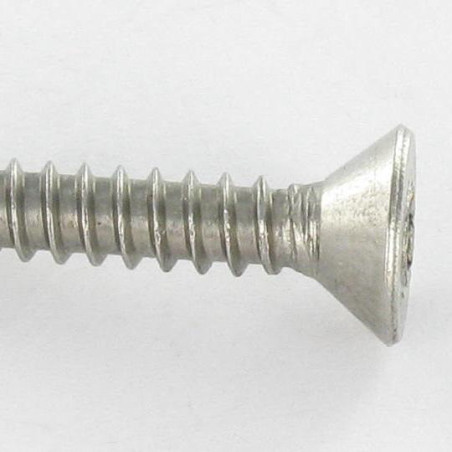 1 x Tornillo chapa Seguridad Inoxidable A2 cabeza fresada/testa svasat TORX T15 con tetón 3.5X16