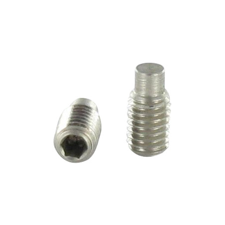 1 x Tornillo metales Inoxidable A2 sin cabeza seis lados hueco M8X35 llave de 4 punta espiga