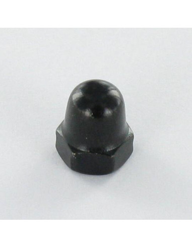 1 x Tuerca ciega Inoxidable A2 Negro M5 Negro