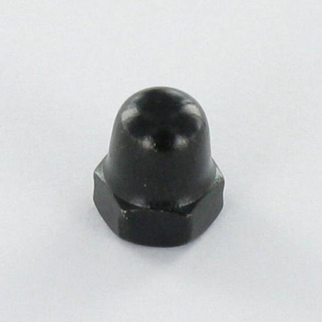 1 x Tuerca ciega Inoxidable A2 Negro M5 Negro