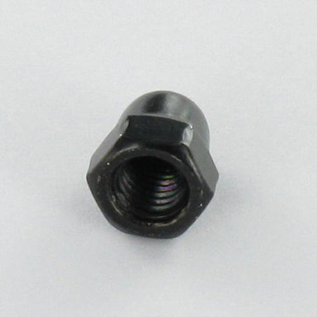 1 x Tuerca ciega Inoxidable A2 Negro M5 Negro
