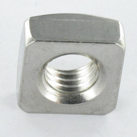 1 x Tuerca cuadrado Inoxidable A2 M5 8X8X4