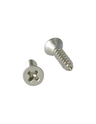 1 x Tornillo chapa cabeza fresada/testa svasat...