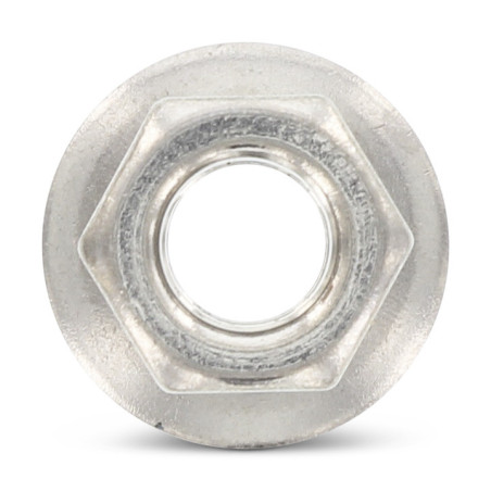 1 x Tuerca hexagonal M6 cautivo 18 Inoxidable A2