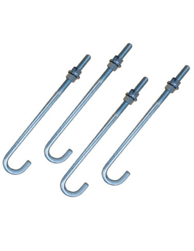 1 x Pernos anclaje M27X500 +3 Tuerca +2...