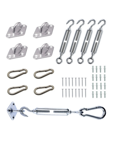 1 x Kit fijacion toldo vela Inox