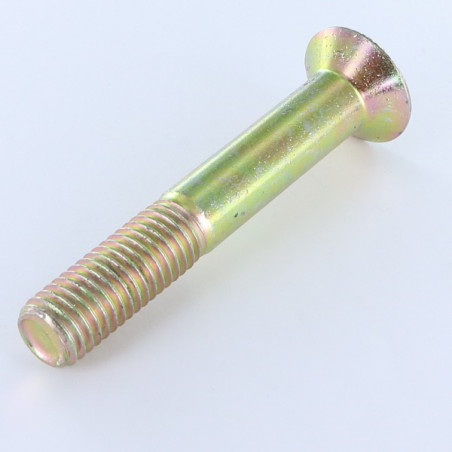 1 x Tornillo metales FHC cabeza fresada cavidad hexagonal hueca M10X40 roscado en 26 clase 10.9 llave de 6 Bicromato