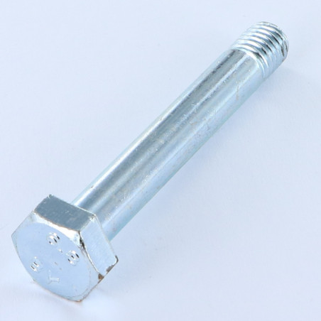 1 x Cuerpo de perno roscado parcial cabeza hexagonal M10X70 roscado en 12 Clase 6.8 Acero cincado blanco S/PL17