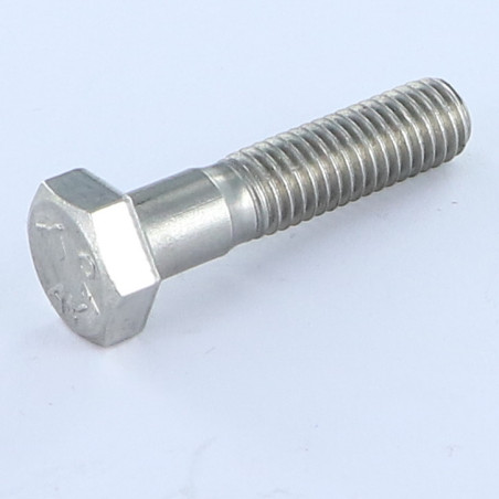 1 x Cuerpo de perno roscado parcial cabeza hexagonal M8X50 Inoxidable A4