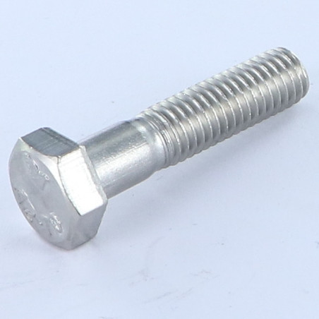 1 x Cuerpo de perno roscado parcial Inoxidable A2 cabeza hexagonal M8X50
