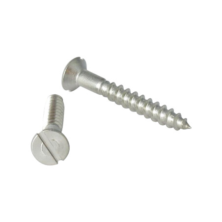 1 x Tornillo madera Inoxidable A2 cabeza fresada/testa svasat ranura 2.5X16 microtornillo