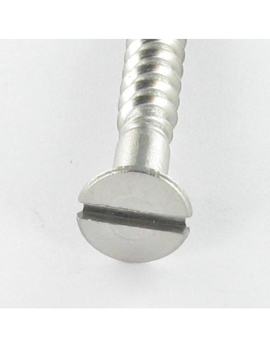 1 x Tornillo madera Inoxidable A2 cabeza...