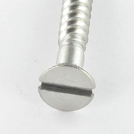 1 x Tornillo madera Inoxidable A2 cabeza fresada/testa svasat ranura 2.5X16 microtornillo