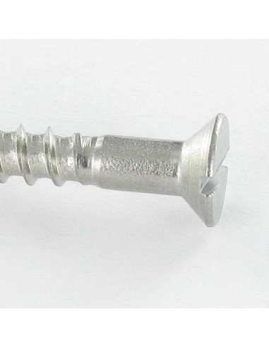 1 x Tornillo madera Inoxidable A2 cabeza...