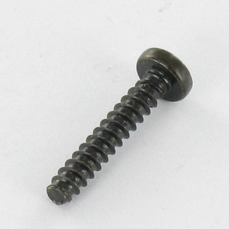1 x Tornillo chapa cabeza abovedada ancha Pozi 2.9X8 Acero cincado negro sin punta