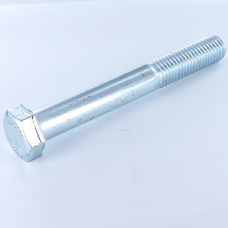 1 x Cuerpo de perno roscado parcial cabeza hexagonal M16X100 Clase 8.8 Acero cincado blanco