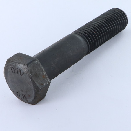 1 x Cuerpo de perno roscado parcial cabeza hexagonal M10X70 Clase 8.8 Acero bruto