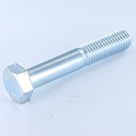 1 x Cuerpo de perno roscado parcial cabeza hexagonal M14X75 Clase 8.8 Acero cincado blanco