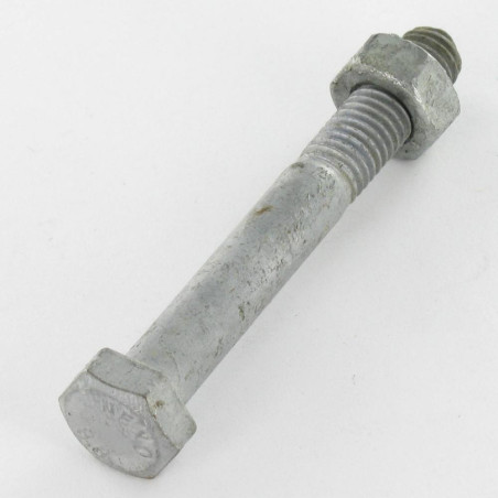 1 x Perno (vendido con tuerca) cabeza hexagonal M16X60 Clase 8.8 fuerte resistencia a la corrosión Acero