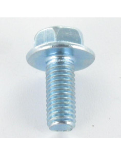 Tornillo metales cabeza hexagonal M8X16 resalto liso 18...