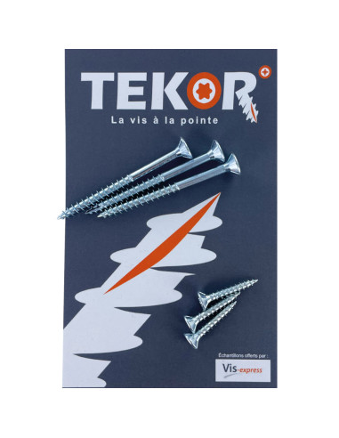 1 x Bolsa MUESTRAS Tornillos para madera TEKOR