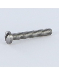 Tornillo metales cabeza abovedada ancha ranura M2X26... 2