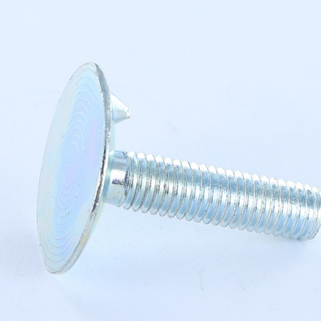 1 x Tornillo metales cabeza fresada/testa svasat M8X30 roscado en 20 2 NICOTRAS Acero cincado blanco Clase 6.8