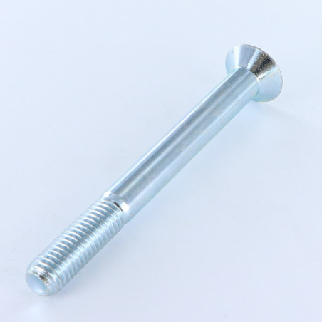 1 x Tornillo metales FHC cabeza fresada cavidad hexagonal hueca M3X6 roscado total clase 10.9 llave de 2 Acero cincado