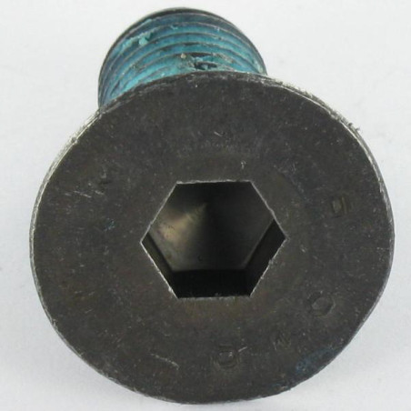 1 x Tornillo metales FHC cabeza fresada cavidad hexagonal hueca M12X30 T.AFFL clase 10.9 llave de 8 Acero bruto