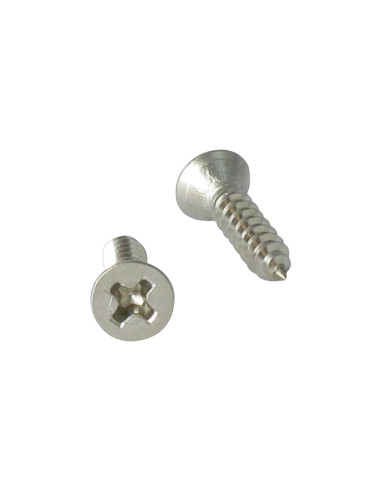 1 x Tornillo chapa cabeza fresada/testa svasat...
