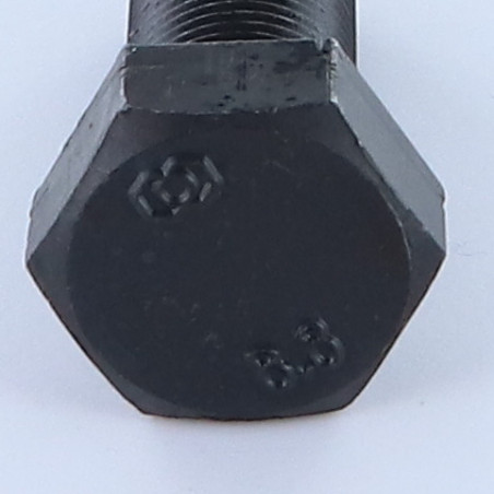 1 x Tornillo metales cabeza hexagonal M16X50 roscado total Clase 8.8 paso fino paso de 150 Acero bruto