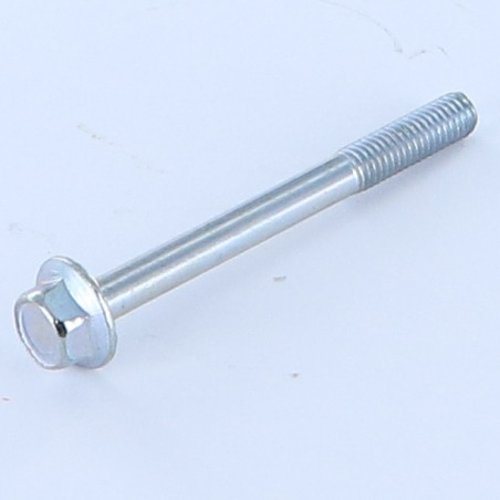 1 x Cuerpo de perno roscado parcial cabeza hexagonal M5X50 roscado en 16 resalto reborde dentado Clase 6.8 Acero cincado