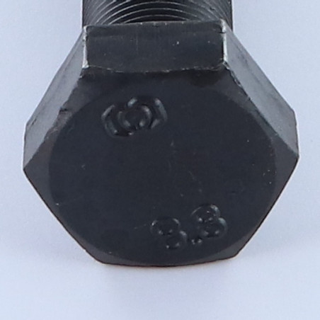 1 x Tornillo metales cabeza hexagonal M20X50 roscado total Clase 8.8 paso fino paso de 150 Acero bruto