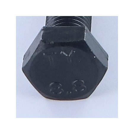 1 x Tornillo metales cabeza hexagonal M14X70 roscado total Clase 8.8 paso fino paso de 150 Acero bruto