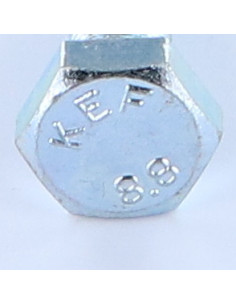 Tornillo metales cabeza hexagonal M10X40 roscado total... 2