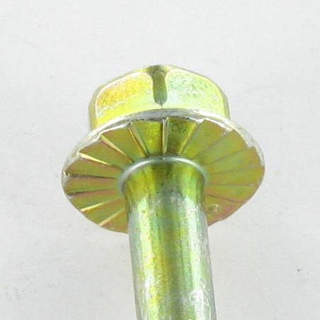 1 x Cuerpo de perno roscado parcial estructura cabeza hexagonal resalto reborde M16X225 Bicromato