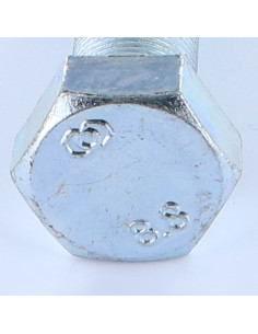 Tornillo metales cabeza hexagonal M20X60 roscado total... 2