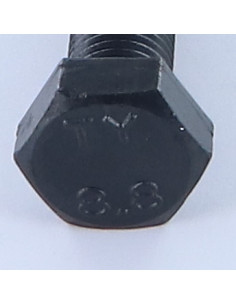 Tornillo metales cabeza hexagonal M14X55 roscado total... 2