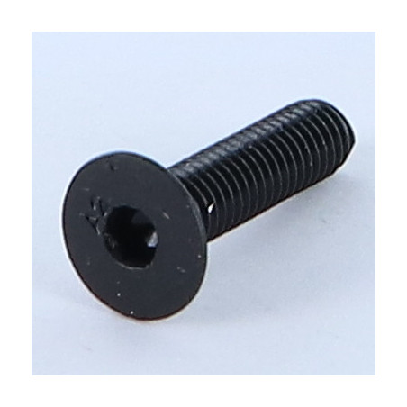 1 x Tornillo metales Inoxidable A2 FHC cabeza fresada cavidad hexagonal hueca llave de 3 M5X20 Negro roscado total