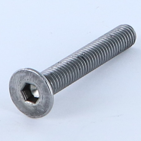 1 x Tornillo metales FHC cabeza fresada cavidad hexagonal hueca M6X40 roscado en 40 llave de 4 Acero bruto