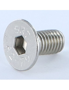 Tornillo metales Inoxidable A2 FHC cabeza fresada cavidad...