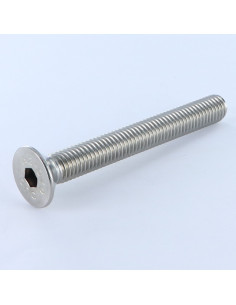 Tornillo metales Inoxidable A2 FHC cabeza fresada cavidad...