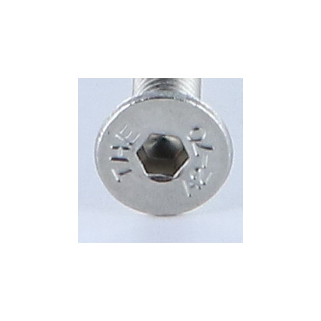 1 x Tornillo metales Inoxidable A2 FHC cabeza fresada cavidad hexagonal hueca llave de 3 M5X70 roscado total